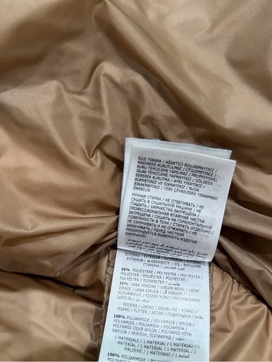 Moncler Palm Angels Baden printed fleece down puffer jacket - Picture 9 of 12